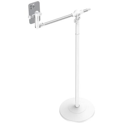 NEEWER BASICS ST009 Support de téléphone au sol avec bras d'extension horizontal, support de téléphone portable réglable compatible avec iPhone Samsung pour enregistrement vidéo, lit allongé, base NEEWER BASICS ST009 Support de téléphone au sol avec bras d'extension horizontal, support de téléphone portable réglable compatible avec iPhone Samsung pour enregistrement vidéo, lit allongé, base