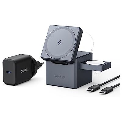 Chargeur sans fil Anker Y1811HA1 - Charge rapide 15W pour Apple Chargeur sans fil Anker Y1811HA1 - Charge rapide 15W pour Apple