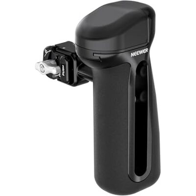 NEEWER Poignée latérale à dégagement rapide avec griffe anti-froid, rotation à 360°, poignée antidérapante en silicone, compatible avec iPhone 16 Pro Max S25 Ultra, PA148 NEEWER Poignée latérale à dégagement rapide avec griffe anti-froid, rotation à 360°, poignée antidérapante en silicone, compatible avec iPhone 16 Pro Max S25 Ultra, PA148