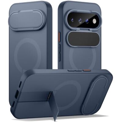 SURITCH Coque de protection magnétique antichoc pour Google Pixel 20266 Pro XL avec support et coque de protection pour appareil photo, bleu SURITCH Coque de protection magnétique antichoc pour Google Pixel 20266 Pro XL avec support et coque de protection pour appareil photo, bleu