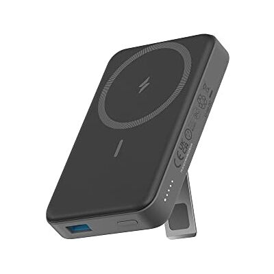 Anker Batterie Externe iPhone, 633 Batterie Magnétique 10000 mAh, Chargeur Induction Portable Pliable pour iPhone 17/17 Pro/17 Pro Max/16/16 Pro et 16 Pro Max(Noir) Anker Batterie Externe iPhone, 633 Batterie Magnétique 10000 mAh, Chargeur Induction Portable Pliable pour iPhone 17/17 Pro/17 Pro Max/16/16 Pro et 16 Pro Max(Noir)