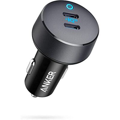Anker Chargeur USB C pour Voiture, Adaptateur pour Voiture PowerIQ 3.0 Type C à 2 Ports 40W, PowerDrive III Duo avec Alimentation pour iPhone12/11 Pro Max, Galaxy S10, Pixel, iPad Pro et Plus Anker Chargeur USB C pour Voiture, Adaptateur pour Voiture PowerIQ 3.0 Type C à 2 Ports 40W, PowerDrive III Duo avec Alimentation pour iPhone12/11 Pro Max, Galaxy S10, Pixel, iPad Pro et Plus