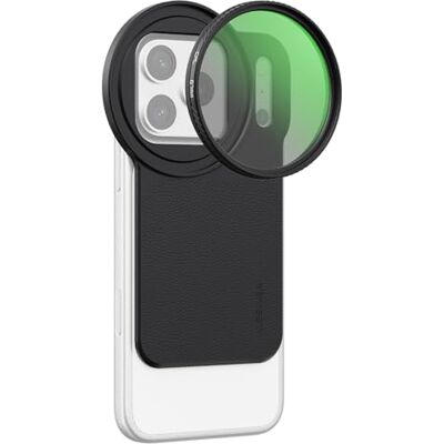 NEEWER Adaptateur magnétique 6.9" de filtre téléphone, plaque arrière/accessoires + filtre CPL polarisant circulaire 67mm, compatible avec MagSafe iPhone 12/13/14/15/16/17 Pro Max & 14/15/16 Plus NEEWER Adaptateur magnétique 6.9" de filtre téléphone, plaque arrière/accessoires + filtre CPL polarisant circulaire 67mm, compatible avec MagSafe iPhone 12/13/14/15/16/17 Pro Max & 14/15/16 Plus