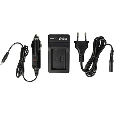 vhbw Chargeur compatible avec Sony Alpha A7R II, A7S, ILCE-6000, ILCE-6300 Station de charge + adaptateur allume-cigare Indicateur de charge vhbw Chargeur compatible avec Sony Alpha A7R II, A7S, ILCE-6000, ILCE-6300 Station de charge + adaptateur allume-cigare Indicateur de charge