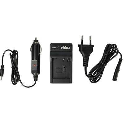 vhbw Câble de Chargement, Chargeur, Adaptateur Secteur, Socle de Chargement, Adaptateur Voiture Inclus pour Panasonic DC-GX880 vhbw Câble de Chargement, Chargeur, Adaptateur Secteur, Socle de Chargement, Adaptateur Voiture Inclus pour Panasonic DC-GX880