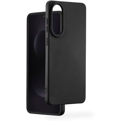 Hama Coque de protection arrière élégante pour Samsung Galaxy S25 Edge Résistante aux chocs et aux rayures Souple Surface douce Compatible avec le chargement sans fil Noir Hama Coque de protection arrière élégante pour Samsung Galaxy S25 Edge Résistante aux chocs et aux rayures Souple Surface douce Compatible avec le chargement sans fil Noir