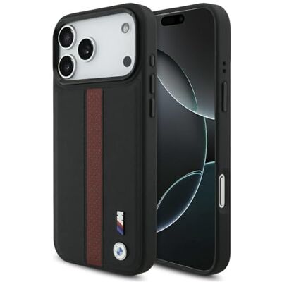 CG MOBILE BMW M Logo à rayures perforé compatible avec MagSafe pour iPhone 17 Pro Max (rouge) CG MOBILE BMW M Logo à rayures perforé compatible avec MagSafe pour iPhone 17 Pro Max (rouge)