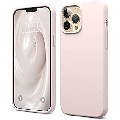 elago Coque en Silicone Liquide pour iPhone 13 Pro Max Protection Intégrale Écran et Caméra, Antichoc, Coque Fine, Doublure Douce en Microfibre Anti-Rayures (Joli Rose) elago Coque en Silicone Liquide pour iPhone 13 Pro Max Protection Intégrale Écran et Caméra, Antichoc, Coque Fine, Doublure Douce en Microfibre Anti-Rayures (Joli Rose)