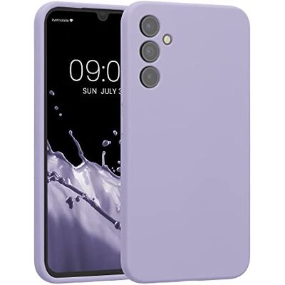 kwmobile Housse compatible avec Samsung Galaxy A34 5G coque Housse de téléphone protection souple en TPU silicone lavande kwmobile Housse compatible avec Samsung Galaxy A34 5G coque Housse de téléphone protection souple en TPU silicone lavande