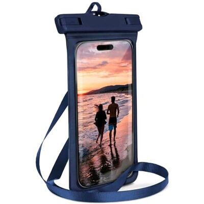 OneFlow Sac de plage pour Google Pixel 3a Coque étanche avec fenêtre tactile et caméra Étui de téléphone portable sous-marin pour voyage et natation Avec bracelet et cordon de serrage Bleu OneFlow Sac de plage pour Google Pixel 3a Coque étanche avec fenêtre tactile et caméra Étui de téléphone portable sous-marin pour voyage et natation Avec bracelet et cordon de serrage Bleu