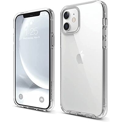elago Coque Hybride Transparente pour iPhone 12 Mini elago Coque Hybride Transparente pour iPhone 12 Mini