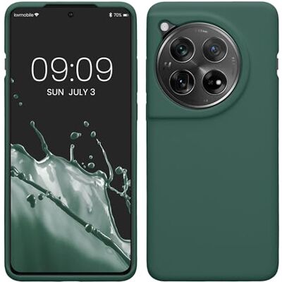 kwmobile Housse compatible avec OnePlus 12 coque Housse de téléphone protection souple en TPU silicone vert sapin kwmobile Housse compatible avec OnePlus 12 coque Housse de téléphone protection souple en TPU silicone vert sapin