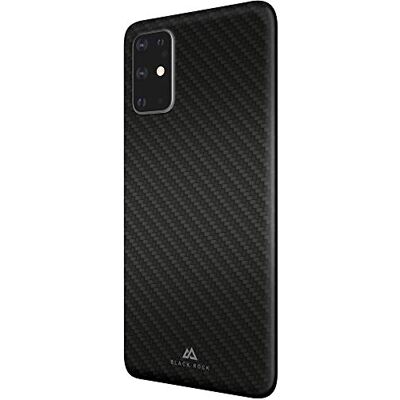 Black Rock HAMA Flex Carbon Coque pour Samsung Galaxy S20 Plus, Couleur Noir Black Rock HAMA Flex Carbon Coque pour Samsung Galaxy S20 Plus, Couleur Noir