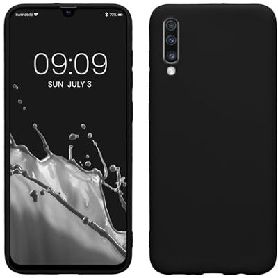kwmobile Housse compatible avec Samsung Galaxy A70 coque Housse de téléphone protection souple en silicone noir mat kwmobile Housse compatible avec Samsung Galaxy A70 coque Housse de téléphone protection souple en silicone noir mat