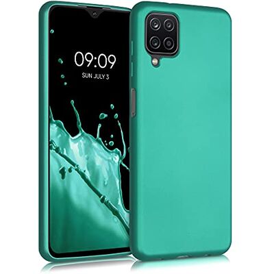 kwmobile Housse compatible avec Samsung Galaxy A12 coque Housse de téléphone protection souple en TPU bleu turquoise kwmobile Housse compatible avec Samsung Galaxy A12 coque Housse de téléphone protection souple en TPU bleu turquoise