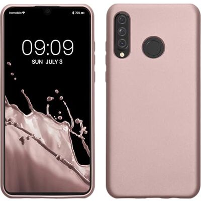 kwmobile Housse compatible avec Huawei P30 Lite coque Housse de téléphone protection souple en TPU baie arctique métallique kwmobile Housse compatible avec Huawei P30 Lite coque Housse de téléphone protection souple en TPU baie arctique métallique