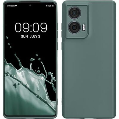 kwmobile Housse compatible avec Motorola Edge 50 Fusion coque Housse de téléphone en TPU avec protection appareil photo bleu vert kwmobile Housse compatible avec Motorola Edge 50 Fusion coque Housse de téléphone en TPU avec protection appareil photo bleu vert