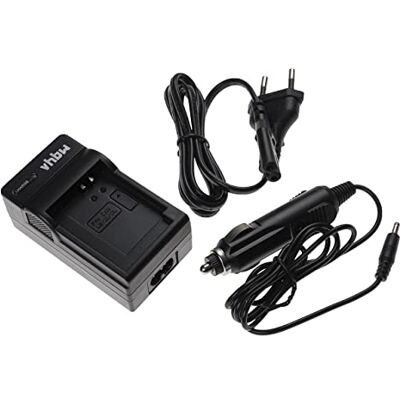 vhbw Chargeur compatible avec appareil photo Canon NB-12L, NB-13L Caméscope / Batterie Chargeur de voiture, câble d'alimentation, indicateur de niveau de charge vhbw Chargeur compatible avec appareil photo Canon NB-12L, NB-13L Caméscope / Batterie Chargeur de voiture, câble d'alimentation, indicateur de niveau de charge