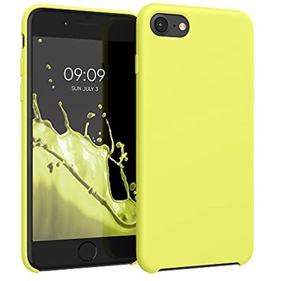 kwmobile Housse compatible avec Apple iPhone SE (2022) / iPhone SE (2020) / iPhone 8 / iPhone 7 coque Housse de téléphone protection souple en TPU silicone jaune pastel kwmobile Housse compatible avec Apple iPhone SE (2022) / iPhone SE (2020) / iPhone 8 / iPhone 7 coque Housse de téléphone protection souple en TPU silicone jaune pastel