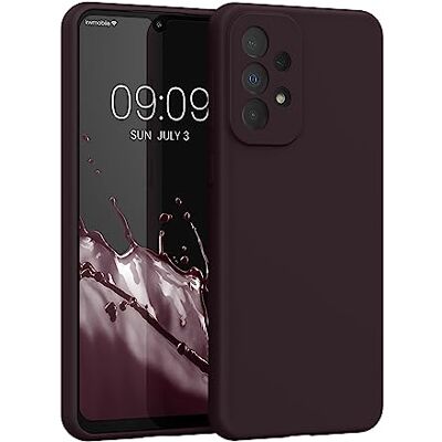 kwmobile Housse compatible avec Samsung Galaxy A33 5G coque Housse de téléphone protection souple en TPU silicone bordeaux foncé kwmobile Housse compatible avec Samsung Galaxy A33 5G coque Housse de téléphone protection souple en TPU silicone bordeaux foncé