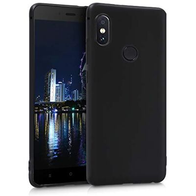 kwmobile Housse compatible avec Xiaomi Redmi Note 5 (Global) / Note 5 Pro coque Housse de téléphone protection souple en silicone noir mat kwmobile Housse compatible avec Xiaomi Redmi Note 5 (Global) / Note 5 Pro coque Housse de téléphone protection souple en silicone noir mat