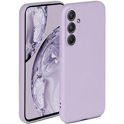OneFlow Coque de protection souple pour Samsung Galaxy A55 5G En silicone avec protection de l'appareil photo Avec protection accrue pour l'écran Lilas OneFlow Coque de protection souple pour Samsung Galaxy A55 5G En silicone avec protection de l'appareil photo Avec protection accrue pour l'écran Lilas