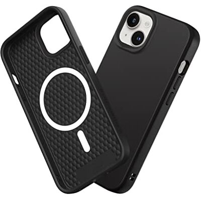 RhinoShield Coque SolidSuit avec MagSafe pour iPhone 14/13 Fixation magnétique renforcée, dépasse les normes militaires de protection, design classique, recharge sans fil, design fin RhinoShield Coque SolidSuit avec MagSafe pour iPhone 14/13 Fixation magnétique renforcée, dépasse les normes militaires de protection, design classique, recharge sans fil, design fin