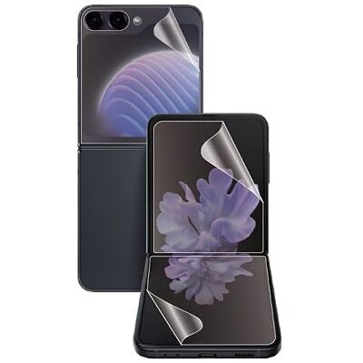Protection d'écran transparente pour Galaxy Z Flip 5 résistant aux chocs Protection d'écran transparente pour Galaxy Z Flip 5 résistant aux chocs