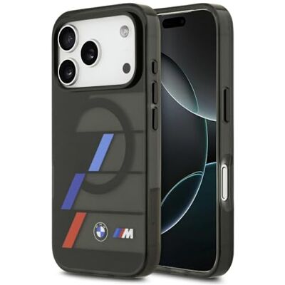 CG MOBILE BMW M IML Boutons métalliques Lignes tricolores Compatible avec MagSafe Coque pour iPhone 17 Pro (Noir) CG MOBILE BMW M IML Boutons métalliques Lignes tricolores Compatible avec MagSafe Coque pour iPhone 17 Pro (Noir)