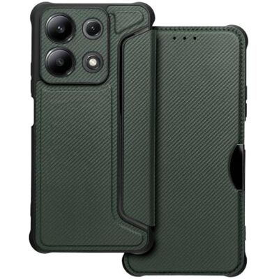 Coque Antichoc Vert Xiaomi Redmi Note 13 4G Cuir Écologique Coque Antichoc Vert Xiaomi Redmi Note 13 4G Cuir Écologique