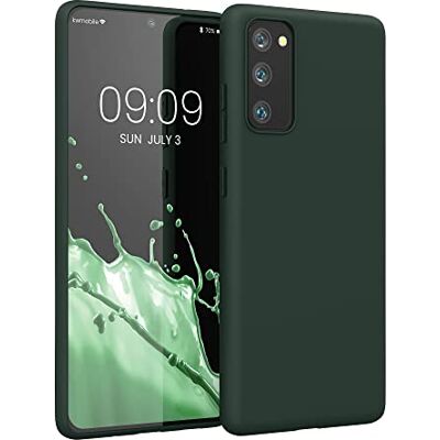 kwmobile Housse compatible avec Samsung Galaxy S20 FE coque Housse de téléphone protection souple en silicone vert mousse kwmobile Housse compatible avec Samsung Galaxy S20 FE coque Housse de téléphone protection souple en silicone vert mousse