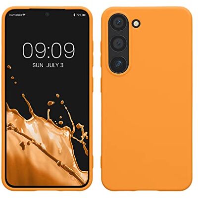 kwmobile Housse compatible avec Samsung Galaxy S23 coque Housse de téléphone protection souple en silicone orange fruitée kwmobile Housse compatible avec Samsung Galaxy S23 coque Housse de téléphone protection souple en silicone orange fruitée