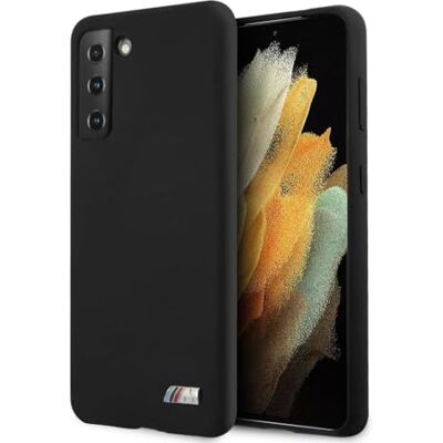 CG MOBILE BMW BMHCS21MMSILBK Coque en Silicone pour S21+ G996 Noir Collection M CG MOBILE BMW BMHCS21MMSILBK Coque en Silicone pour S21+ G996 Noir Collection M