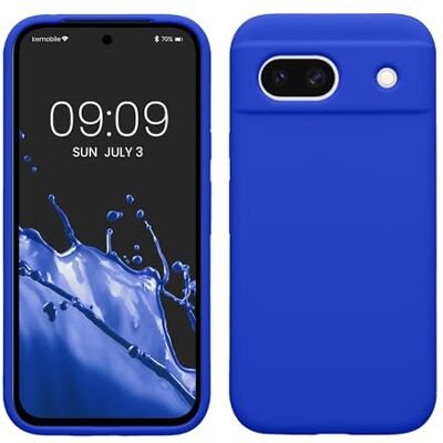 kwmobile Housse compatible avec Google Pixel 8a coque Housse de téléphone protection souple en TPU silicone bleu baltique kwmobile Housse compatible avec Google Pixel 8a coque Housse de téléphone protection souple en TPU silicone bleu baltique