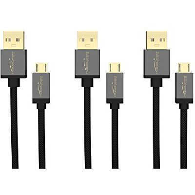 KabelDirekt – câble Micro USB – 3 x 1,5 m - Câble de charge/données KabelDirekt – câble Micro USB – 3 x 1,5 m - Câble de charge/données