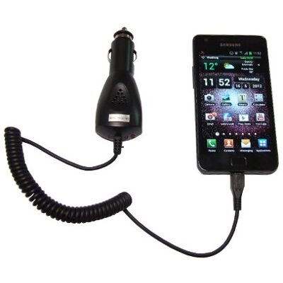 Navitech Chargeur allume-cigare de couleur noir micro USB/ adaptateur de voyage avec sortie USB compatible avec tous les appareil inclus: Acer: beTouch E120, beTouch E130, Iconia, Liquid Metal, Stream, Alcatel: OT 710, Amazon: Kindle, Kindle DX, Kindle I Navitech Chargeur allume-cigare de couleur noir micro USB/ adaptateur de voyage avec sortie USB compatible avec tous les appareil inclus: Acer: beTouch E120, beTouch E130, Iconia, Liquid Metal, Stream, Alcatel: OT 710, Amazon: Kindle, Kindle DX, Kindle I