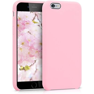kwmobile Housse compatible avec Apple iPhone 6 / 6S coque Housse de téléphone protection souple en TPU silicone rose pâle kwmobile Housse compatible avec Apple iPhone 6 / 6S coque Housse de téléphone protection souple en TPU silicone rose pâle