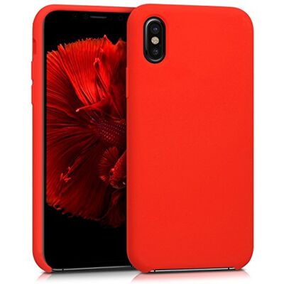 kwmobile Housse compatible avec Apple iPhone X coque Housse de téléphone protection souple en TPU silicone rouge kwmobile Housse compatible avec Apple iPhone X coque Housse de téléphone protection souple en TPU silicone rouge