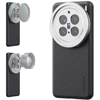 NEEWER PA114 Étui de protection pour téléphone compatible avec VIVO X200 Pro, en similicuir TPU + PC, avec supports d'objectif de 17 mm et adaptateur de filtre 67 mm pour le chargement sans fil, noir NEEWER PA114 Étui de protection pour téléphone compatible avec VIVO X200 Pro, en similicuir TPU + PC, avec supports d'objectif de 17 mm et adaptateur de filtre 67 mm pour le chargement sans fil, noir