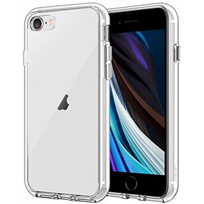JETech Coque pour iPhone SE 3/2, iPhone 8/7, Transparent Anti-Jaunissement, Antichoc, Dos PC Rigide Résistant aux Rayures, Étui Housse Bumper en TPU Transparent Durable JETech Coque pour iPhone SE 3/2, iPhone 8/7, Transparent Anti-Jaunissement, Antichoc, Dos PC Rigide Résistant aux Rayures, Étui Housse Bumper en TPU Transparent Durable