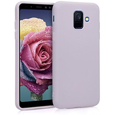 kwmobile Housse compatible avec Samsung Galaxy A6 (2018) coque Housse de téléphone protection souple en silicone lavande kwmobile Housse compatible avec Samsung Galaxy A6 (2018) coque Housse de téléphone protection souple en silicone lavande