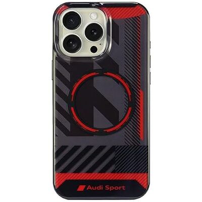 Audi IML Sport AUS-IMLMIP16PM-RSQ/D2-BK Coque de protection pour iPhone 16 Pro Max 6,9" Noir Audi IML Sport AUS-IMLMIP16PM-RSQ/D2-BK Coque de protection pour iPhone 16 Pro Max 6,9" Noir