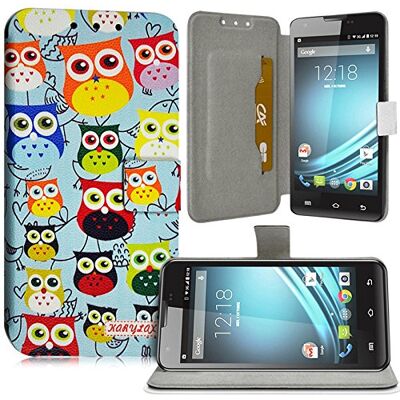 KARYLAX Seluxion Etui de Protection et Porte-Carte Universel XL Motif KJ23 pour Orange Doro 8042 KARYLAX Seluxion Etui de Protection et Porte-Carte Universel XL Motif KJ23 pour Orange Doro 8042