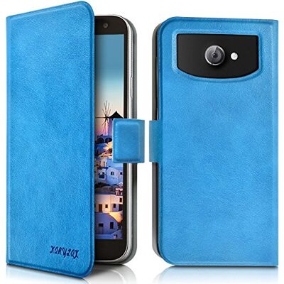 KARYLAX Housse Etui de Protection Universel L Couleur Bleu Clair pour Orange Doro 8035 KARYLAX Housse Etui de Protection Universel L Couleur Bleu Clair pour Orange Doro 8035