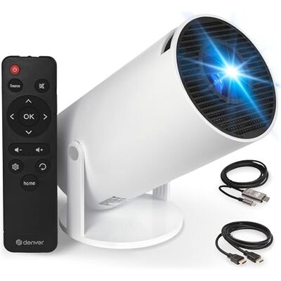 Denver PR-2500 Projecteur LED 2500 lumens Full HD Support HDMI/USB/VGA Haut-parleurs Télécommande Vidéoprojecteur Home Cinéma Gaming & Présentations Denver PR-2500 Projecteur LED 2500 lumens Full HD Support HDMI/USB/VGA Haut-parleurs Télécommande Vidéoprojecteur Home Cinéma Gaming & Présentations