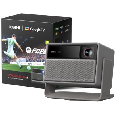 XGIMI Horizon 20 Pro EA Vidéoprojecteur Laser Triple RGB 4K, 4100 ISO Google TV avec Netflix Certifié, Zoom Optique & Lens Shift, IMAX Enhanced, Dolby Vision, Contraste 20000:1, Écran 300 XGIMI Horizon 20 Pro EA Vidéoprojecteur Laser Triple RGB 4K, 4100 ISO Google TV avec Netflix Certifié, Zoom Optique & Lens Shift, IMAX Enhanced, Dolby Vision, Contraste 20000:1, Écran 300