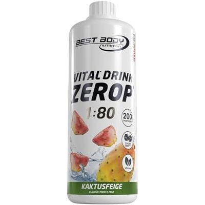 Best Body Nutrition Low Carb Vital Drink 1000ml bouteille Figue de Barbarie Best Body Nutrition Low Carb Vital Drink 1000ml bouteille Figue de Barbarie