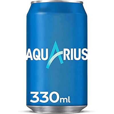 AQUARIUS Frisdrank lemon blikje 0.33l 24 stuks AQUARIUS Frisdrank lemon blikje 0.33l 24 stuks