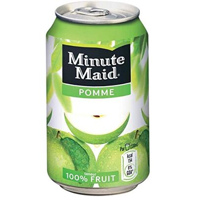 Minute Maid Frisdrank Appelsap blikje 0.33l 24 stuks Minute Maid Frisdrank Appelsap blikje 0.33l 24 stuks