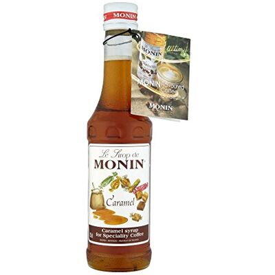Monin Sirop de Caramel pour Café, Cappuccino, Latte et Chocolat Chaud Arômes Naturels 25cl Monin Sirop de Caramel pour Café, Cappuccino, Latte et Chocolat Chaud Arômes Naturels 25cl